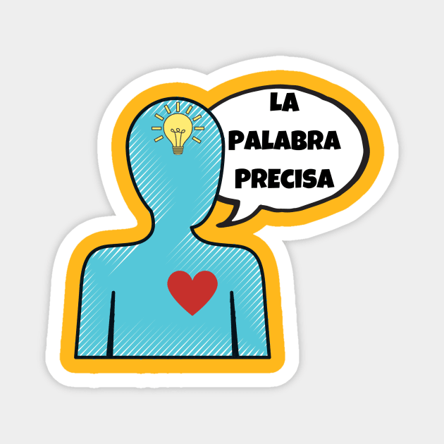 La Palabra Precisa Magnet by Cristobal