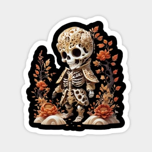 Cute Skeleton Magnet