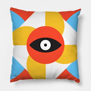 groovy abstract Pillow