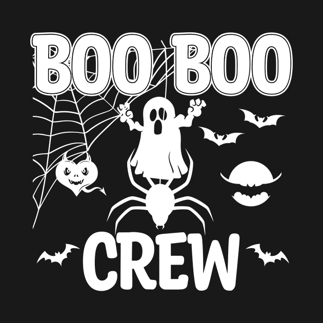 Boo Boo Crew Nurse Shirts Halloween Nurse Shirts for Women by mo designs 95