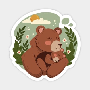 Bear Motherhood Magnet