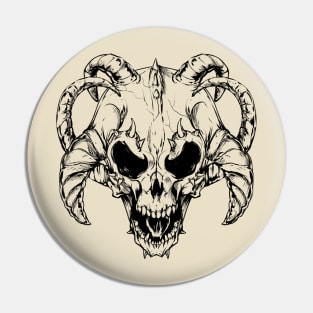 devil skull Pin