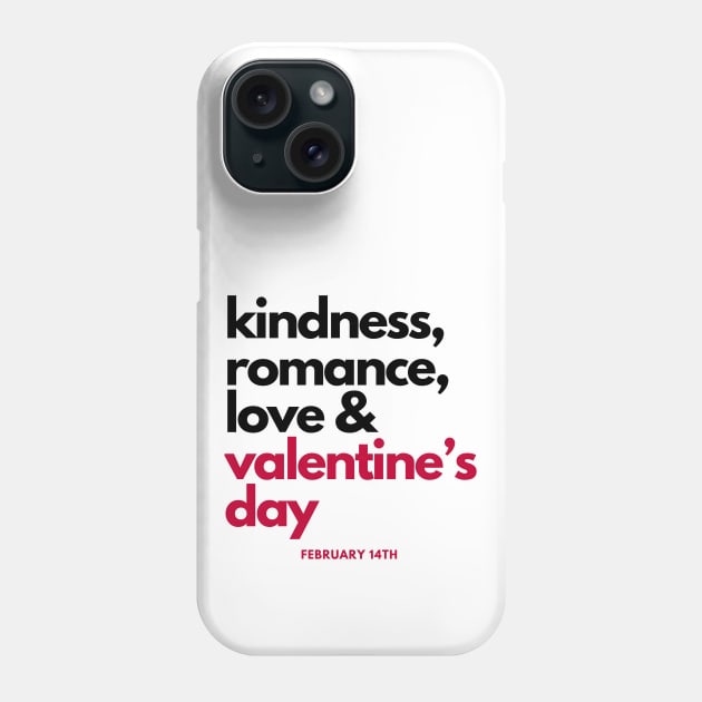 Valentine's Day February 14th Phone Case by Mr. Chimp