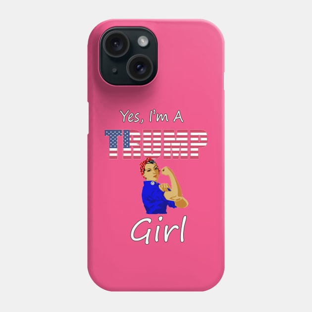 Trump Girl Phone Case by sayed20