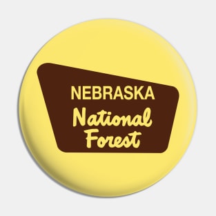 Nebraska National Forest Pin