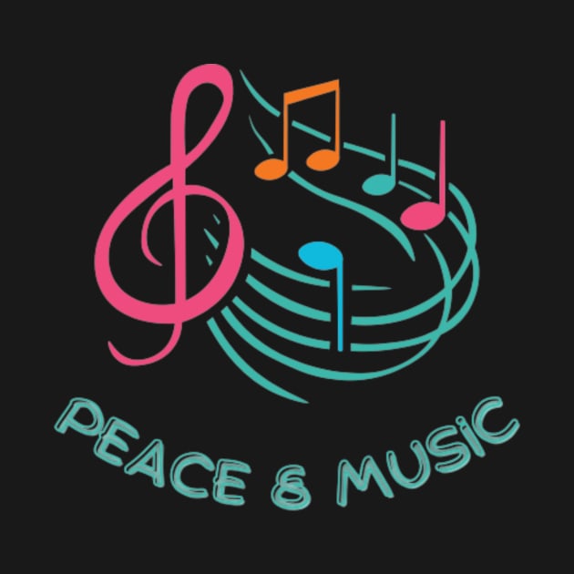 Peace & Music - International day of Peace by Tee Shop