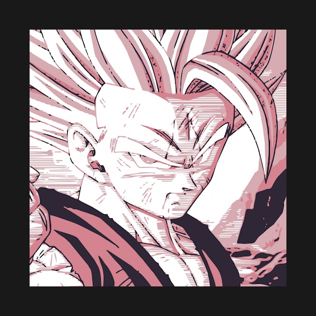 super saiyan 2 gohan by BarnawiMT