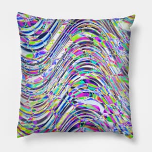 Rainbow wave Pillow