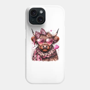 Cow Valentine T Shirt Valentine T shirt For Women Phone Case