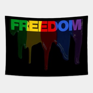 Freedom Flow Colors Tapestry