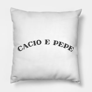 Cacio e pepe Pillow