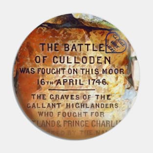 Culloden love Pin