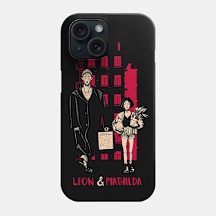 Leon & Mathilda  -Dark Edition- Phone Case