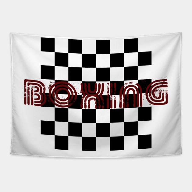 Chess Boxing Tapestry by TenomonMalke