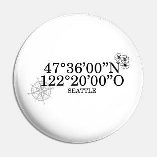 Seattle Contact Information Pin