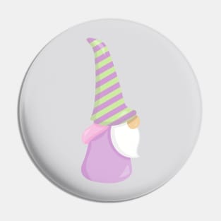 Cute Gnome, Garden Gnome, Little Gnome, Beard, Hat Pin