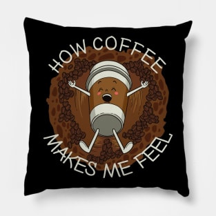 Coffee Lover Gift Pillow