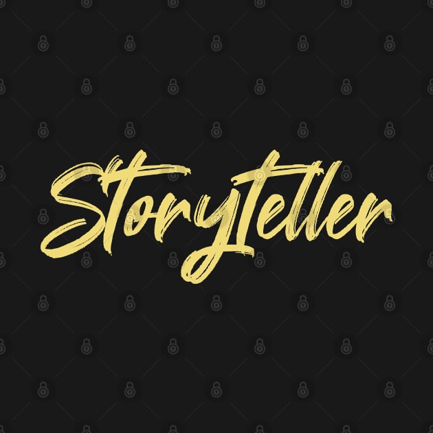 Storyteller (yellow) by EpicEndeavours