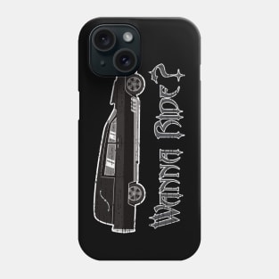 Funny Hearse Driver - Funeral Director Joke Phone Case