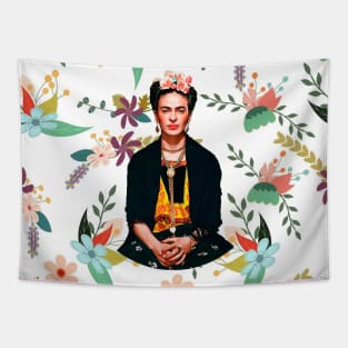 Frida Kahlo - Flourish Feminist Tapestry