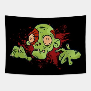 Zombie Graphic Tapestry