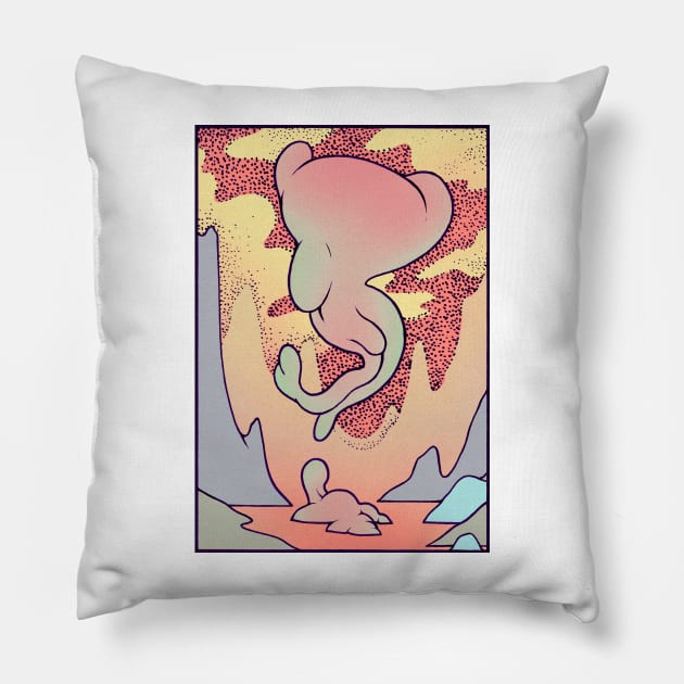 Thought Matters Pillow by ImmortalPink