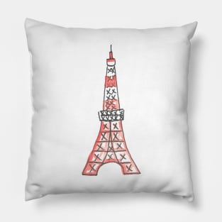 Tokyo Icons: Tokyo Tower Pillow