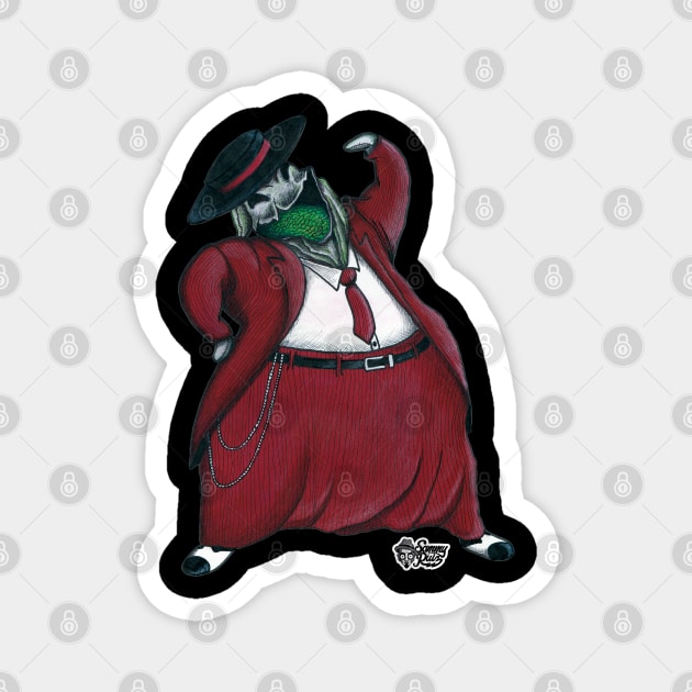 Oogie Boogie Magnet by The Art of Sammy Ruiz