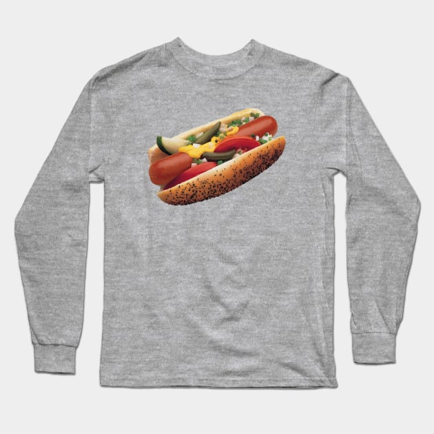 Chicago Style Hot Dog T-Shirt Chicago Style Hot Dog T-Shirt