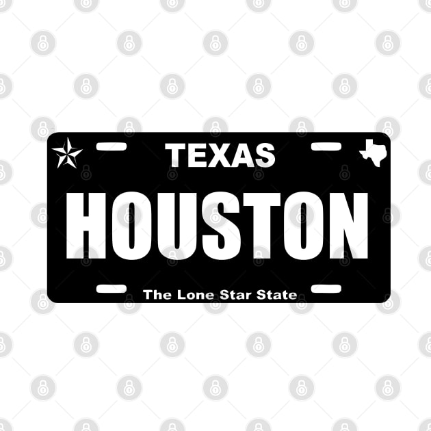 texas license plate by Vortex.Merch