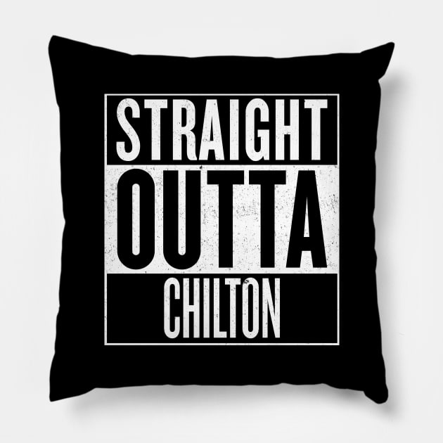 Straight Outta Chilton Pillow by Expandable Studios