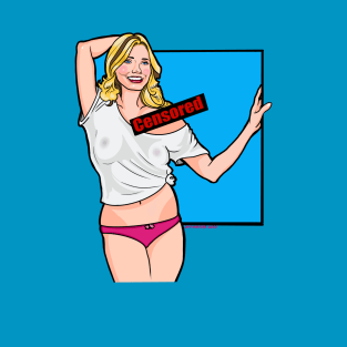 Cameron Diaz's Shoulder T-Shirt