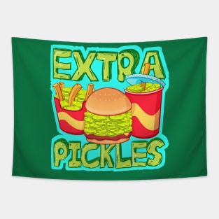 Extra Pickles Tapestry