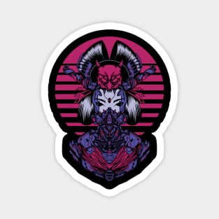 Geisha Mecha Magnet