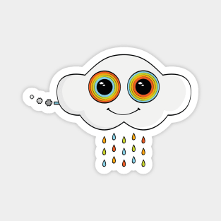 Cloud Car Magnet