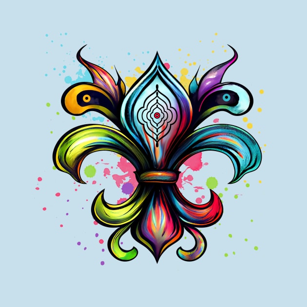 Fleur De Lis by Designs by Ira