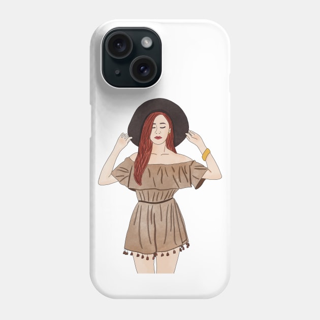 Summer girl (6) Phone Case by piscoletters