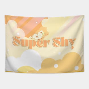 New Jeans Super Shy Orange Ver. Tapestry