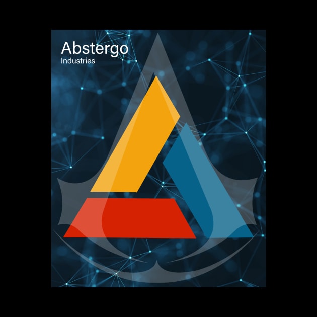 Abstergo Industries x Assassins Creed glitch by LakarDesign