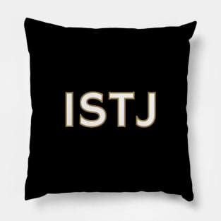 Myers Briggs Typography ISTJ Pillow