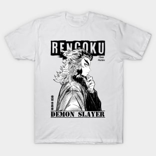 RENGOKU - HASHIRA DO FOGO - DEMON SLAYER - KIMETSU NO YAIBA - TSHIRT FULL