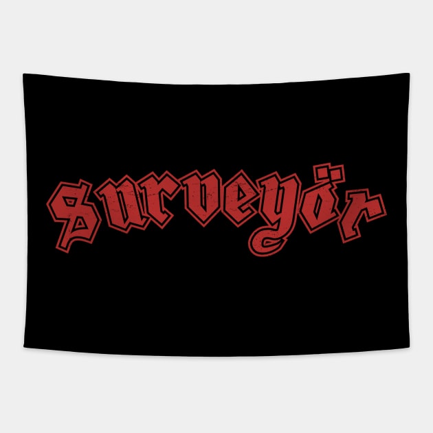 SURVEYOR Tapestry by AZMTH CLOTHING