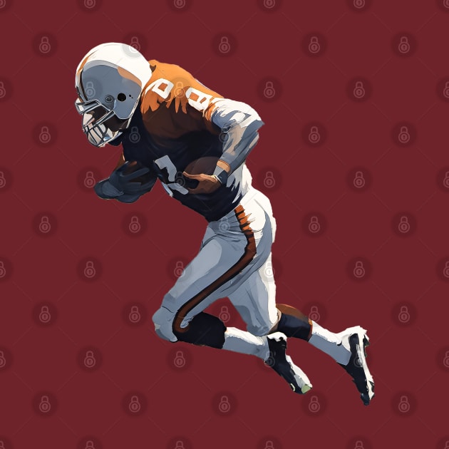 Gridiron Football Player by ArtShare