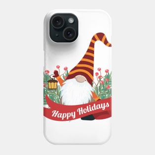 happy holidays Phone Case