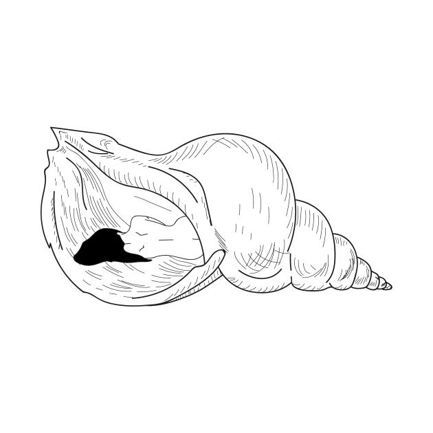 Sleep in the shell by tuurskaya