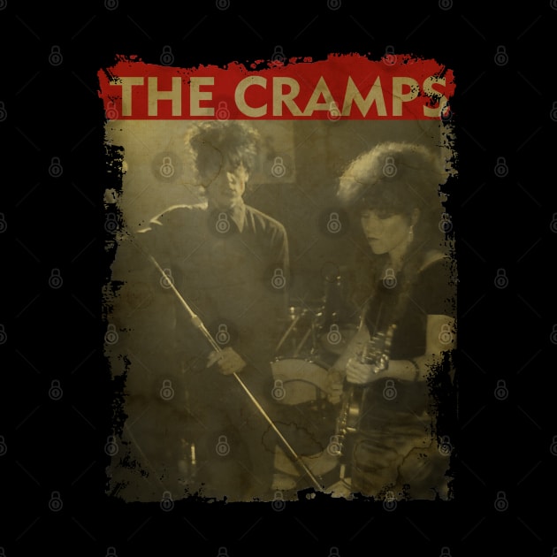 TEXTURE ART-The Cramps 1982 - RETRO STYLE by ZiziVintage