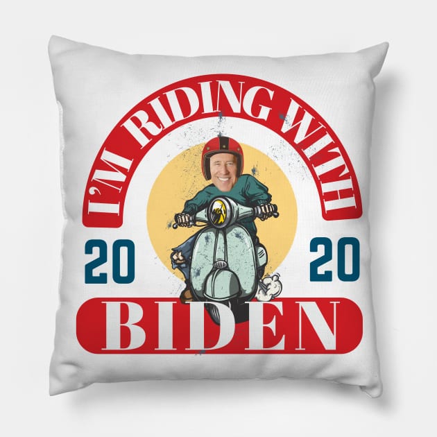 Joe biden campaign shirt Pillow by Patricke116