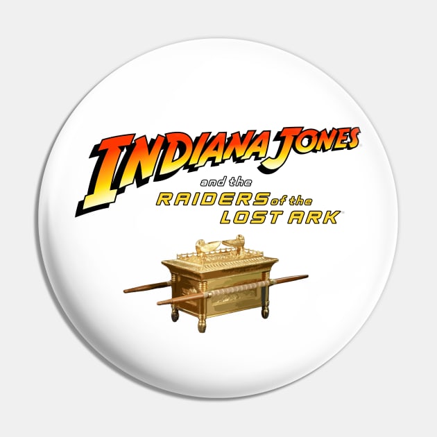 Indiana Jones - Raiders Pin by Buff Geeks Art