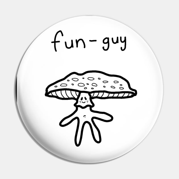 Fungi Pin by LuxTheBat