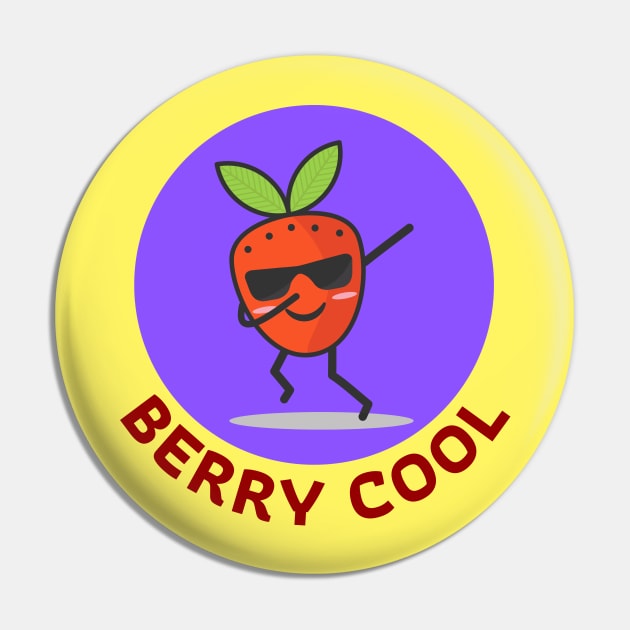 Berry Cool | Berry Pun Pin by Allthingspunny